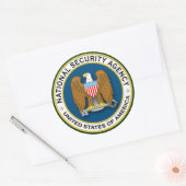 Sticker Rond ASA 'MoM' (Enveloppe)