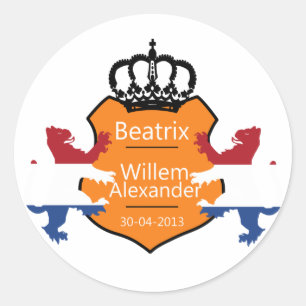 Sticker Rond Ascension du trône