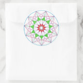 Sticker Rond Ascension Mandala (Sac)