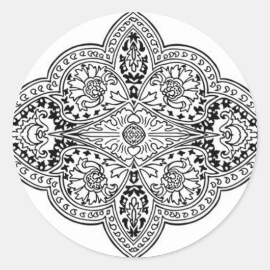 Sticker Rond Asie du Sud-Est 2 (Devant)