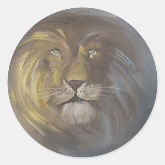 Sticker Rond Aslan - Lion (Devant)