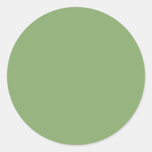 Sticker Rond Asperges (couleur solide) (Devant)