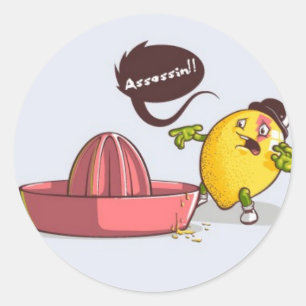 Sticker Rond Assassin !