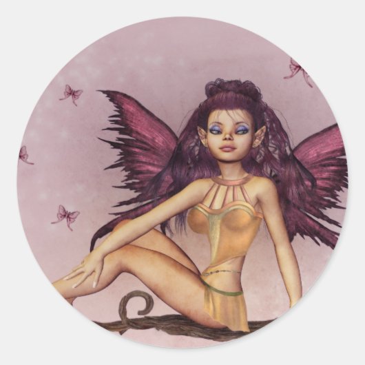 Sticker Rond Assis Jolie (Devant)