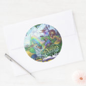 Sticker Rond Assistant d'Oz (Enveloppe)