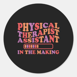 Sticker Rond Assistant Phytothérapeute Pour Être Futur Étudiant