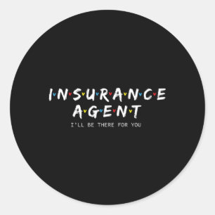 Sticker Rond Assurances Agen Je Serai Là Pour Vous