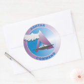 Sticker Rond Asthar Comand (Enveloppe)