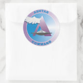 Sticker Rond Asthar Comand (Sac)