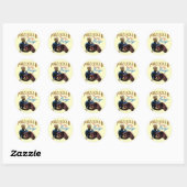 Sticker Rond Astor Piazzolla (Feuille)