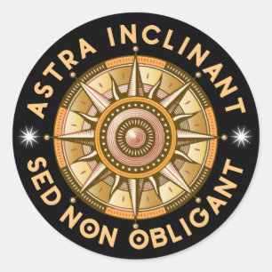 Sticker Rond Astra inclinant, utilisé non débiteur