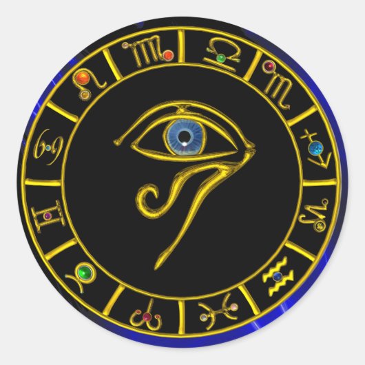 STICKER ROND ASTRAL EYE (Devant)