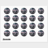 Sticker Rond Astro Leisure (Feuille)