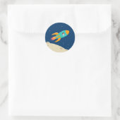 Sticker Rond Astronaute (Sac)