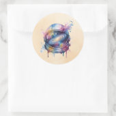 Sticker Rond Astronaute (Sac)