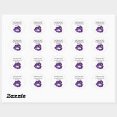 STICKER ROND ASTRONOMIE (Feuille)