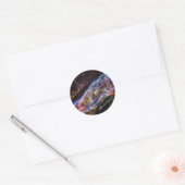 Sticker Rond Astronomie & Nebula Voile, Hubble / Galaxie (Enveloppe)