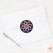 Sticker Rond Atom (Enveloppe)