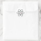 Sticker Rond Atom Nucleus (Sac)