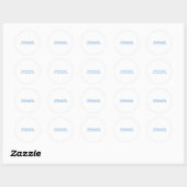 Sticker Rond Attaquer Le Jeu Comme Une Véritable Bête De Basket (Feuille)