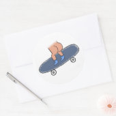 Sticker Rond Atteindre le pont (Enveloppe)