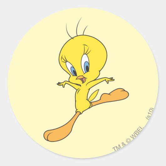 Sticker Rond Atterrissage TWEETY™ (Devant)