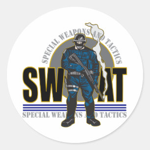 Sticker Rond Attitude de l'armée de terre