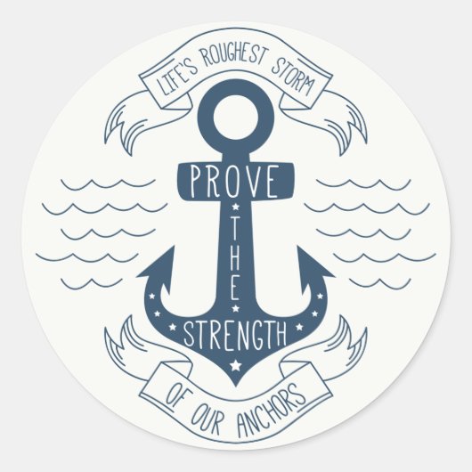 Sticker Rond Attitude, objectifs de succès Motivation Devis Anc (Devant)