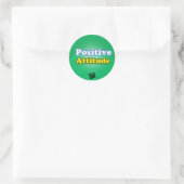 Sticker Rond Attitude positive (ensemble de 20) (Sac)