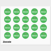 Sticker Rond Attrape-moi si tu peux – Irish Exit St Patrick’s D (Feuille)