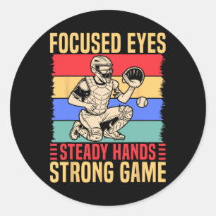 Sticker Rond Attrapeur Softll Yeux concentrés Mains stables Sof