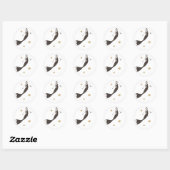 Sticker Rond Au temps de la magie (Feuille)