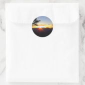 Sticker Rond Aube au Grand Canyon (Sac)