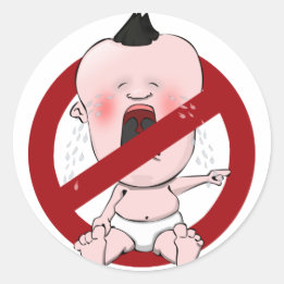 STICKER ROND AUCUNE TALE DE TÂCHE - PAS DE SNITCHES