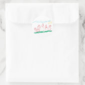 Sticker Rond Ausflug (Sac)