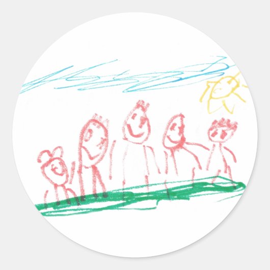 Sticker Rond Ausflug (Devant)