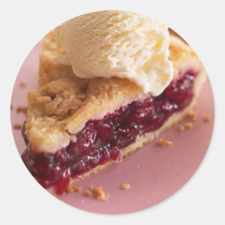 Sticker Rond Aussi Facile Que Le Pie