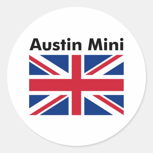Sticker Rond Austin (Devant)