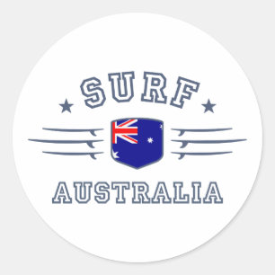 Sticker Rond Australie