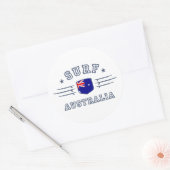 Sticker Rond Australie (Enveloppe)