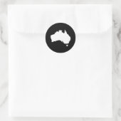 Sticker Rond Australie (Sac)