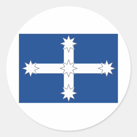 Sticker Rond Australie Eureka (Devant)
