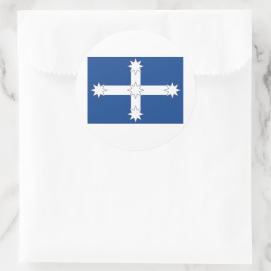 Sticker Rond Australie Eureka (Sac)