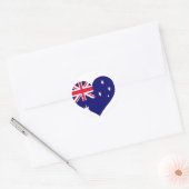 Sticker Rond Australie Love (Enveloppe)