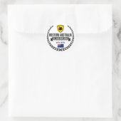 Sticker Rond Australie occidentale (Sac)
