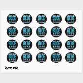Sticker Rond Autism (Feuille)