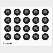 Sticker Rond Autism (Feuille)