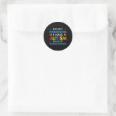 Sticker Rond Autism (Sac)