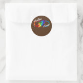 Sticker Rond Autism Nana Autism Awareness Neurodiversity (Sac)