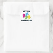Sticker Rond Autisme (Sac)